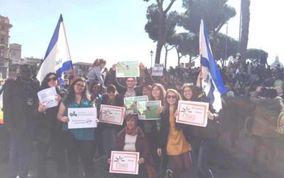 Young people mobilised in Rome for climate change